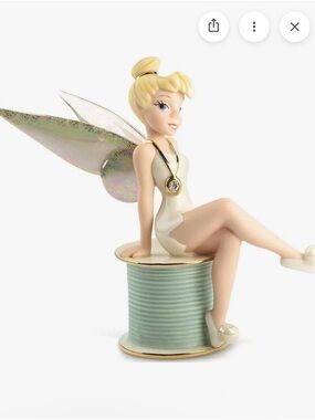 New Lenox Disney Tinker Bell Pixie Perfection Figurine Decor